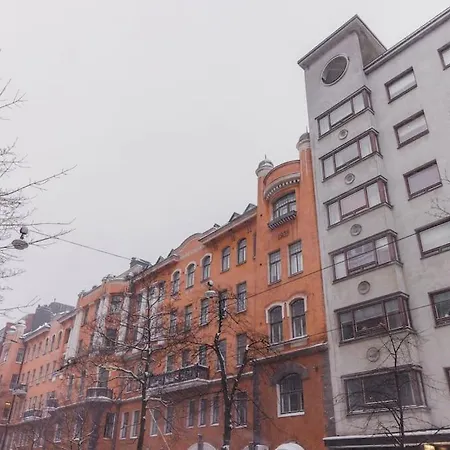 公寓 Spacious 2br On Bulevardi 赫尔辛基
